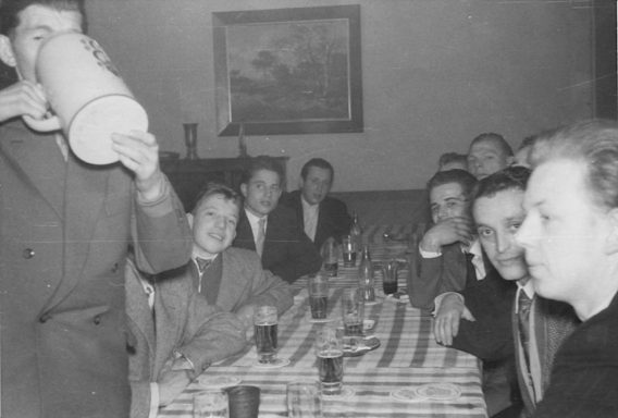 Spielerfeier, Anfang der 60er Jahre
