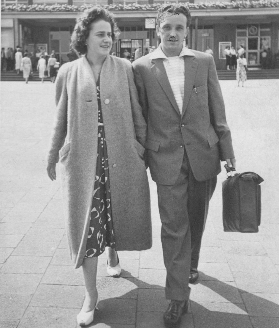 Vater und Mutter